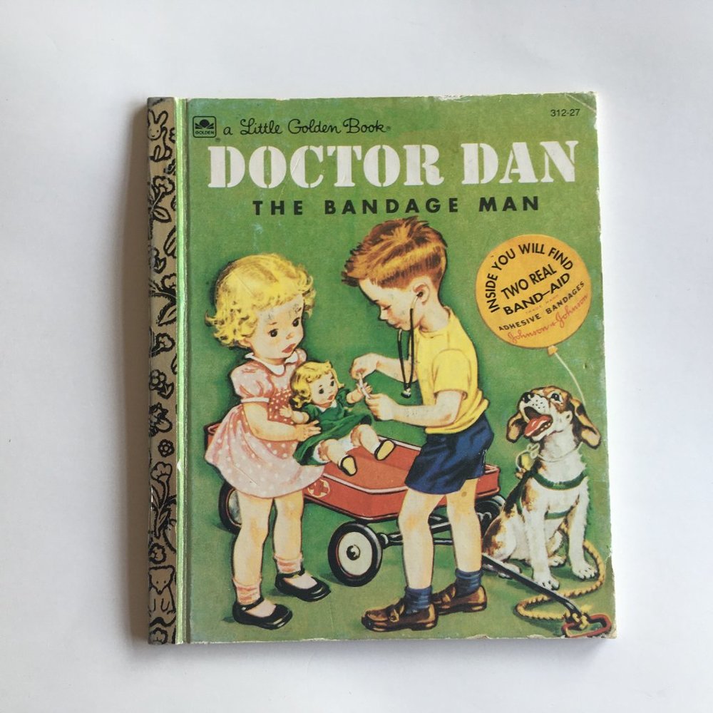Little Golden Book: Doctor Dan The Bandage Man